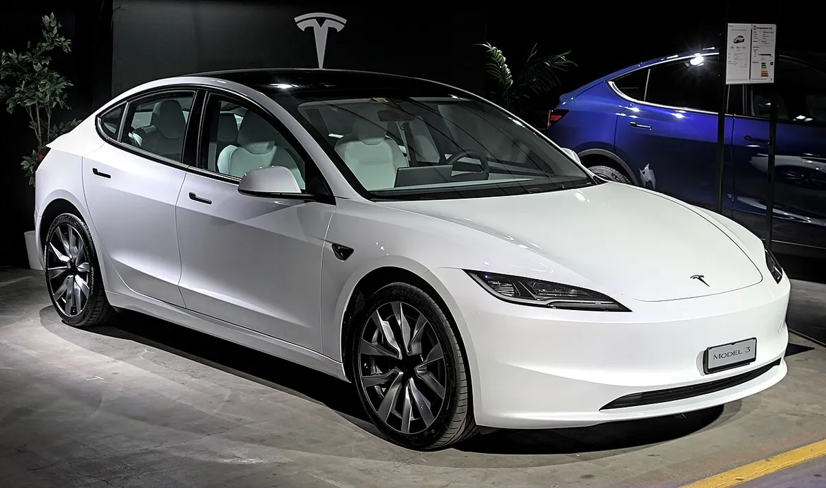 Tesla Model 3 (2023) en el Auto Zürich 2023